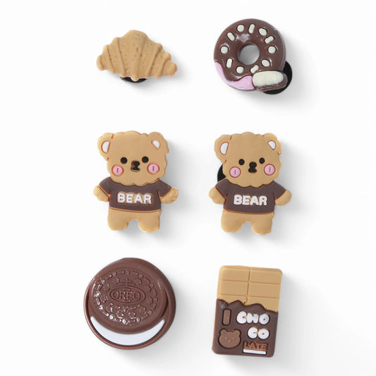 Bear and Sweets Pins
